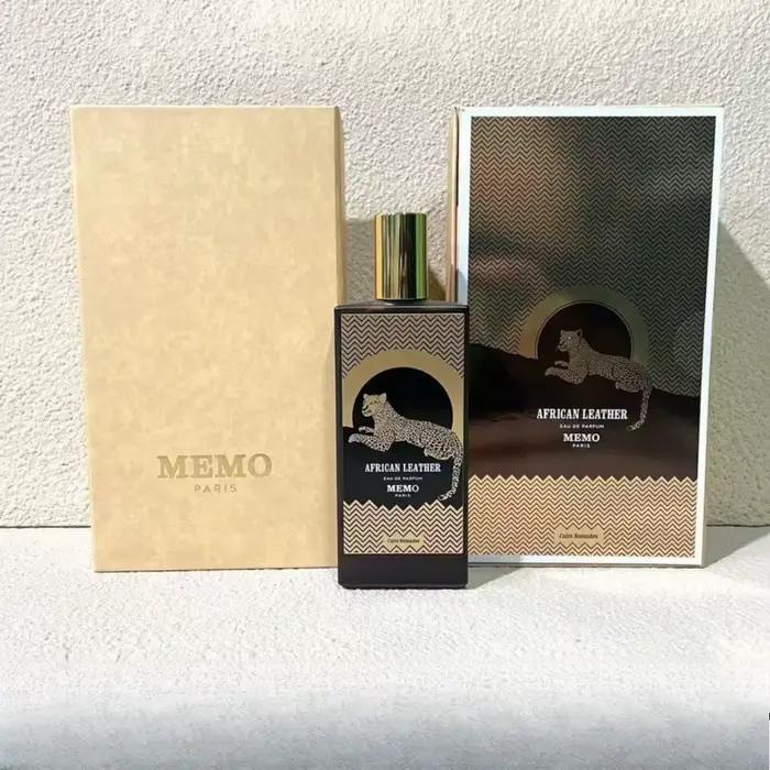 Parfum unisexe de luxe MEMO 75 ml Eau De Parfum – Parfum de Niche longue durée Cuir Floral Woody Amb