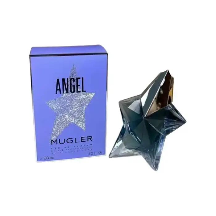 Parfum Angel Nova 100ml, design extérieur étoile à cinq branches, Eau de Toilette élégante et durabl