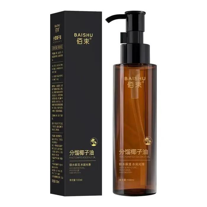 Huile de noix de coco nourrissante pour le corps, soins pour la peau sèche, huile de Massage à absor