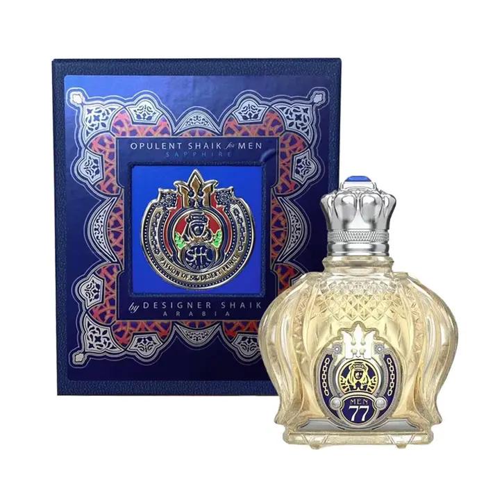 Shaik opulent pour hommes Eau De Parfum Parfum longue durée cèdre vanille musc parfum chaud et épicé
