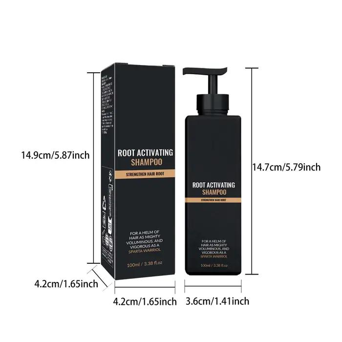 Shampoing activateur des racines de gingembre, nourrit le cuir chevelu, renforce les racines des che