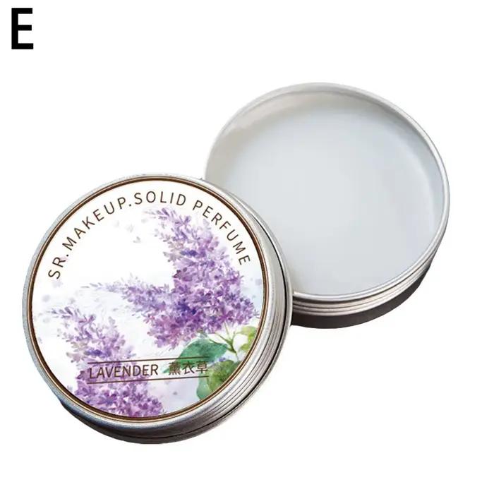Parfum solide camomille lavande pour femmes et hommes, parfum Floral Portable, crème déodorante d'ar