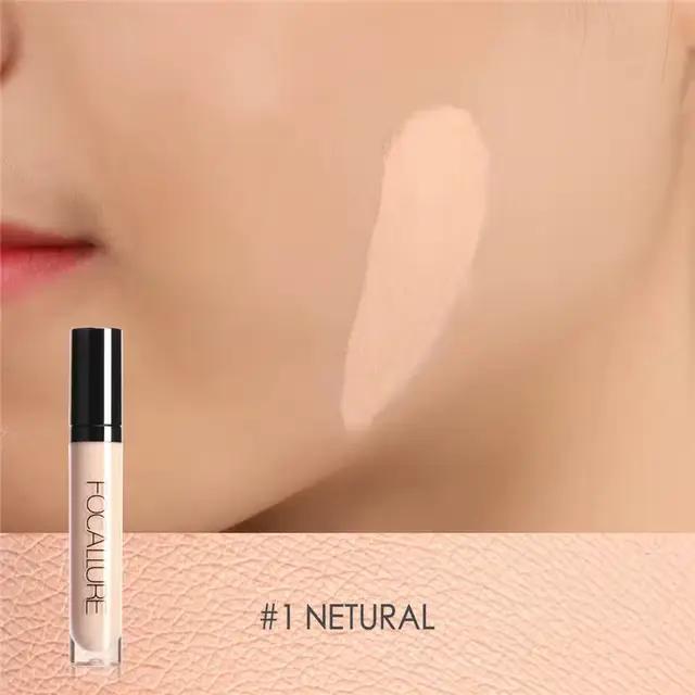 FOCALLURE-Correcteur de visage imperméable, couverture complète, hydratant, fond de teint liquide li