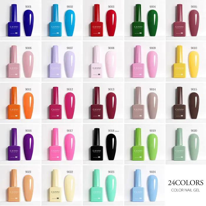 CANNI 9ml vernis à ongles couleur verte oeil de chat ongles magnétiques tremper UV LED Semi Permanen