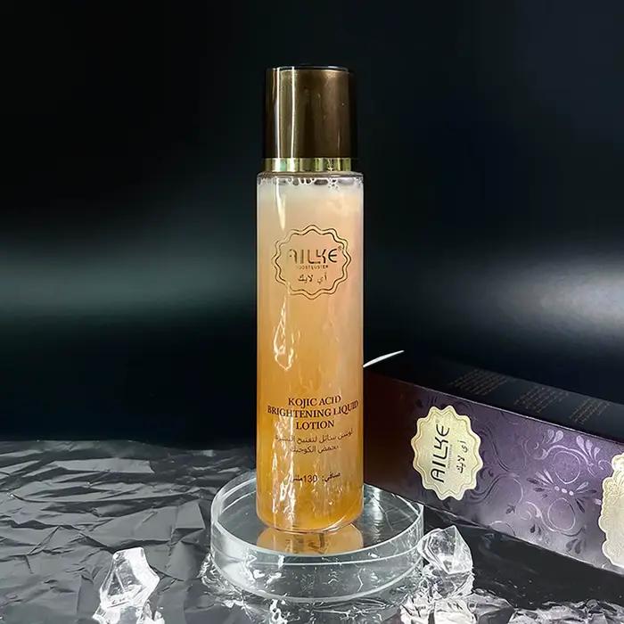 AILKE Lotion visage blanchissante à l'acide kojique, hydratante, éclaircissante, même le teint, adap
