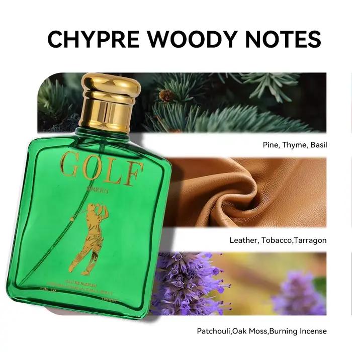 Parfum pour hommes 100ML 3.4FL.OZ - Inspiré par P.olo 1978 Chypre Woody Notes Eau De Toilette Spray 
