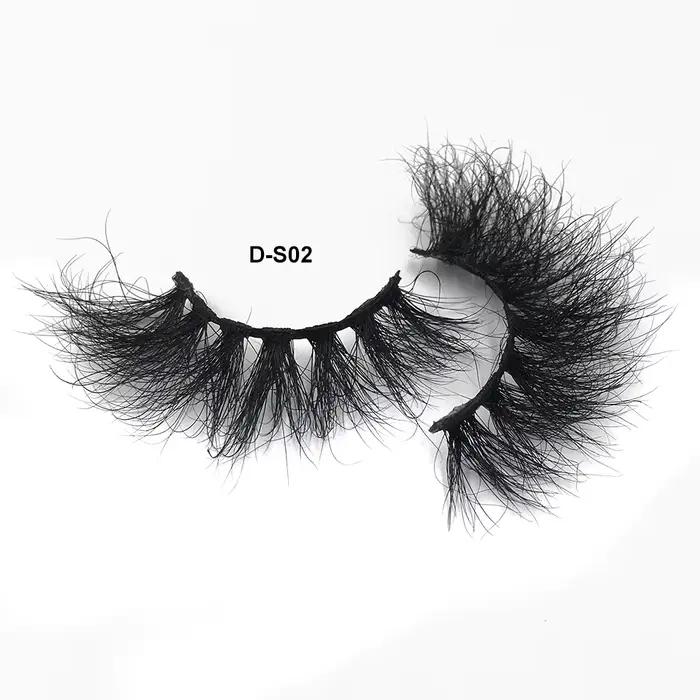 RED SIREN – Faux-cils 3D en vison réutilisables, 100% sans cruauté envers les animaux, doux et natur
