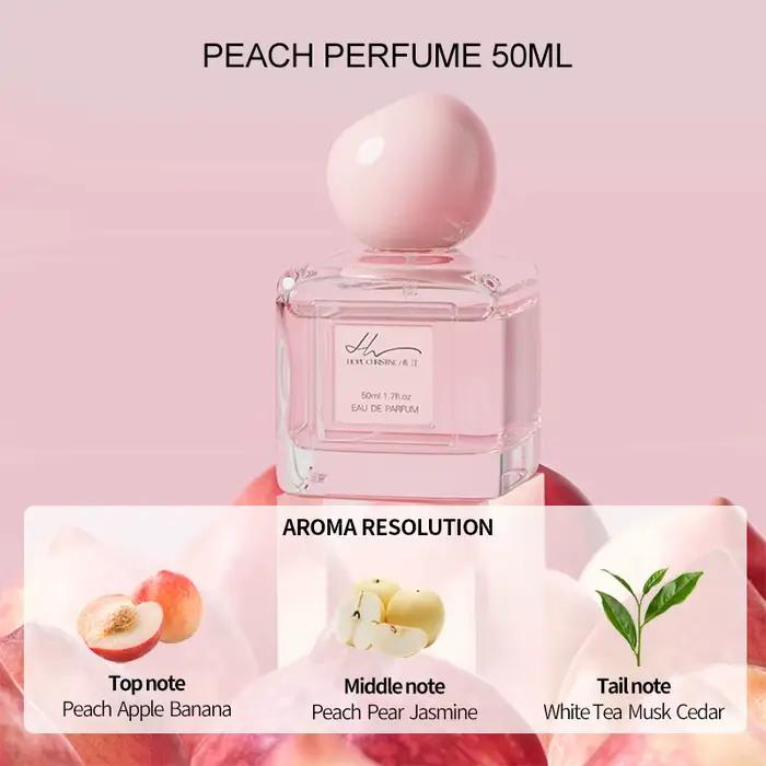 Parfum HOPE CHRISTINE 50ML, fragrance fruitée, vanille douce, spray pour femme, original, longue ten