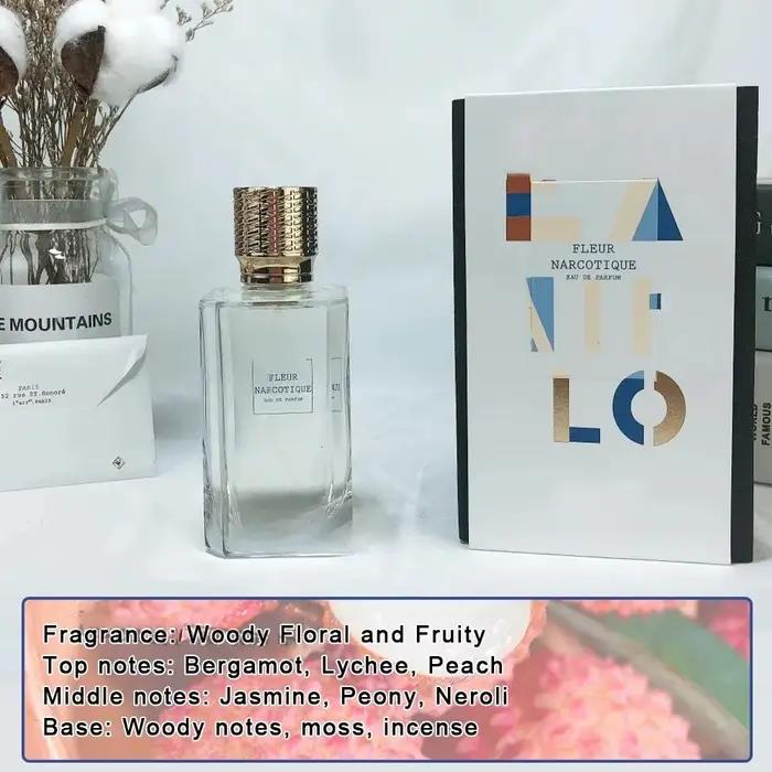 Cologne au phéromone florale unisexe Woody - Encantment de luxe longue durée de parfum de fleur de t