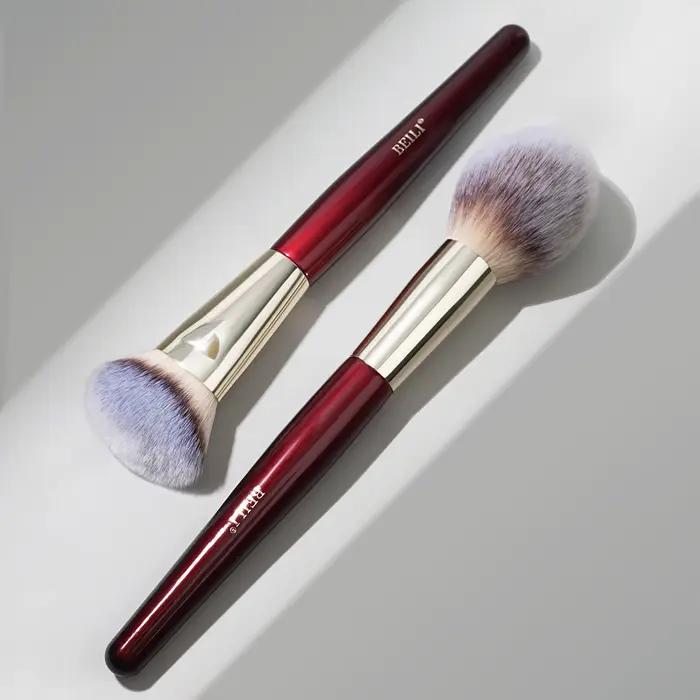 BEILI 9 pièces ensemble de pinceaux de maquillage professionnel pour artiste de maquillage