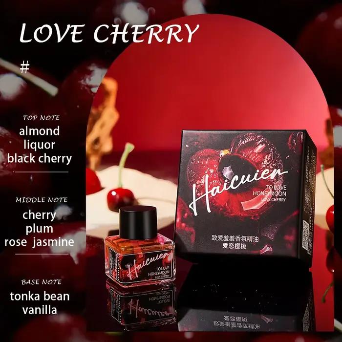 Parfum de rencontre romantique cerise jasmin Violet Rose parfum fruité Floral plante huile essentiel