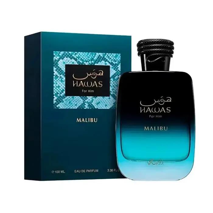 100ML Hawas Ice pour Homme Eau de Parfum Spray Parfum Arabe Original Parfum Masculin Parfum Arabe Pr