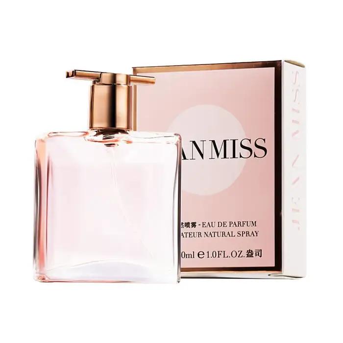 Eau de parfum florale pour femmes 50 ml, parfum longue durée avec des notes de bergamote et de rose,