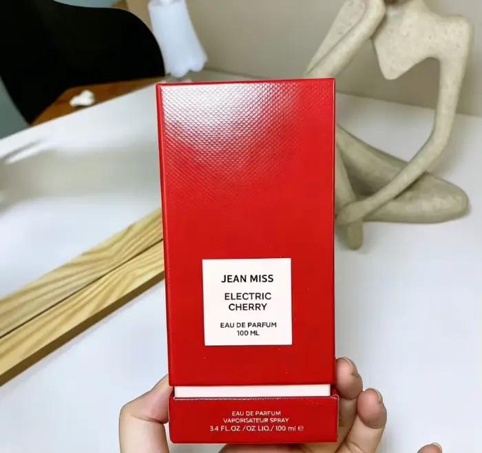 Parfum boisé pour femmes, 100ml, parfum floral, parfum cerise, longue durée