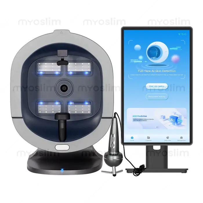 Miroir magique 3D, Machine d'analyse faciale numérique, analyseur de peau, détecteur d'instrument d'
