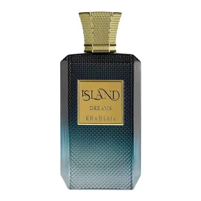 Pour Khadlaj Island Dreams Parfum fruité, floral, woody, extrrait de mousseux parfum longue durée po