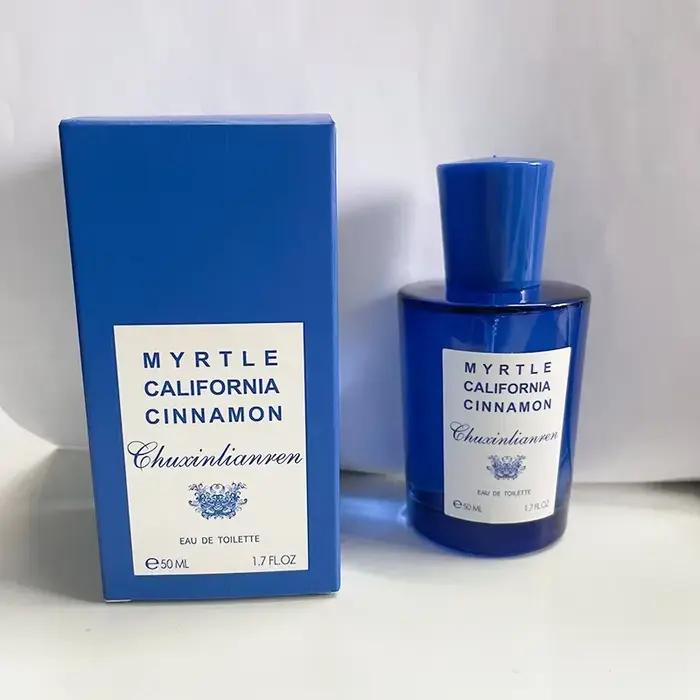 Parfum De luxe bleu méditerranéen unisexe, fruité fraîche, charme ultime, bois naturel, Couple Premi