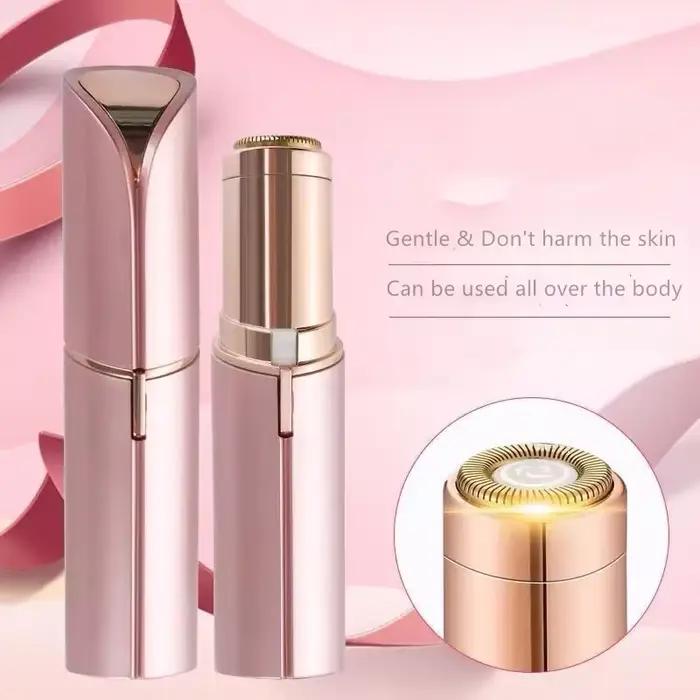 Rasoir de sourcils électrique Mini épilateur de sourcils visage rouge à lèvres forme épilation Porta