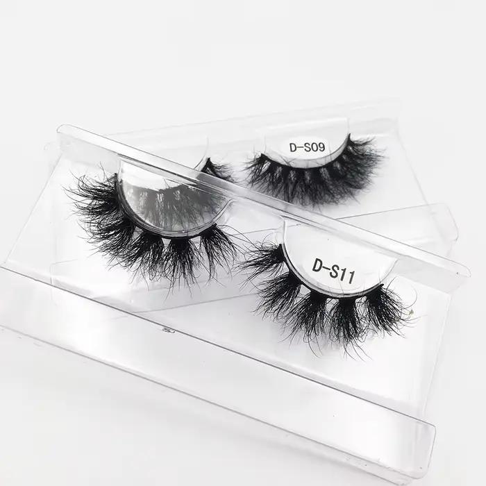 RED SIREN – Faux-cils 3D en vison réutilisables, 100% sans cruauté envers les animaux, doux et natur