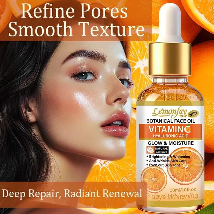 Huile pour le visage botanique à la vitamine C Lemonfay
