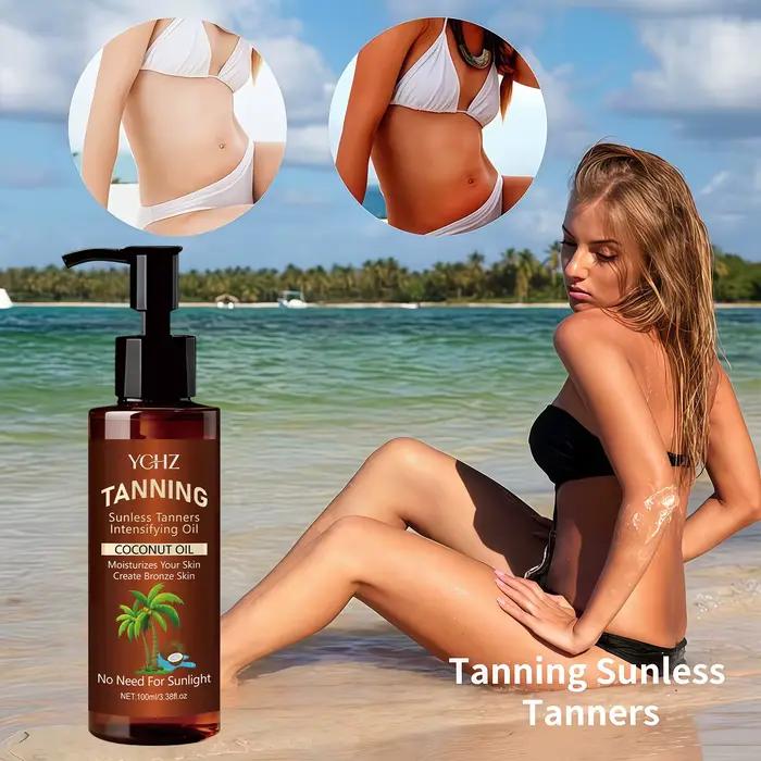 Huile de bronzage à la noix de coco 100 ml