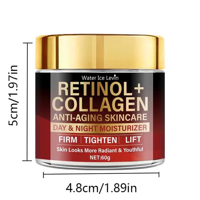 Crème à double effet au collagène au rétinol