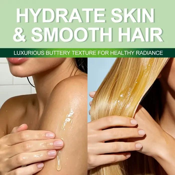 Huile de coco 100% naturelle biologique pressée à froid vierge hydratante nourrissante pour la peau