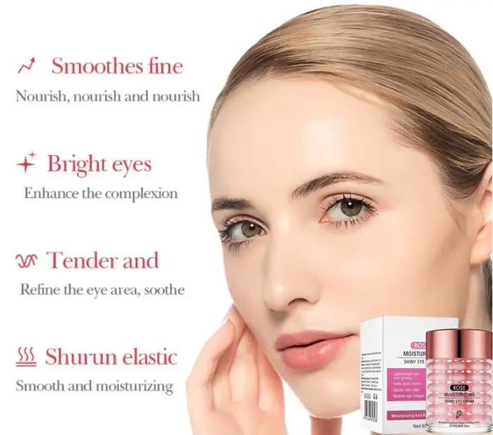 Sérum Contour des Yeux à l'Infusion de Rose Apaisant Anti-Poches Améliorant la Texture et la Vitalité Générale NOUVEAU 2026