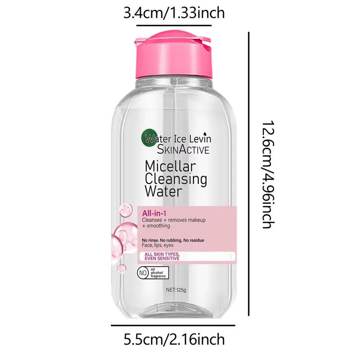 Eau micellaire Water Ice Levin : nettoyant et démaquillant tout-en-1