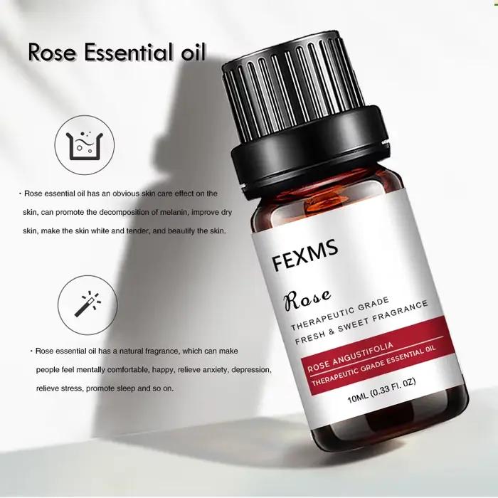 Huile essentielle de Rose biologique pour diffuseur