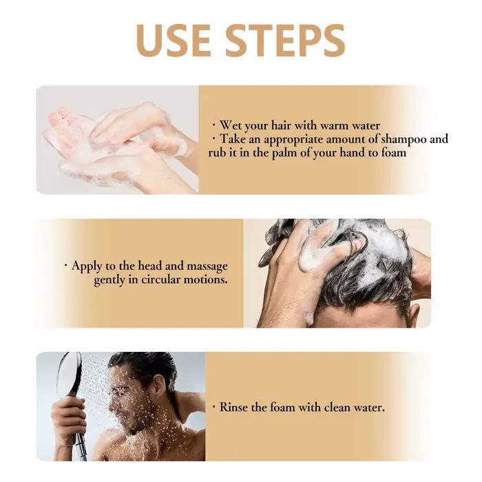 Shampoing activateur des racines de gingembre