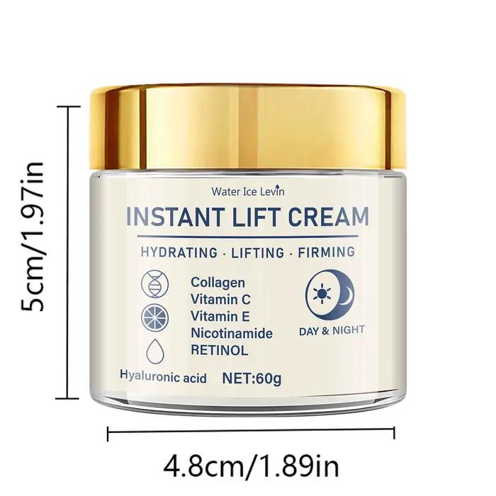 Crème raffermissante et liftante pour le visage - Riche en acide hyaluronique et en rétinol