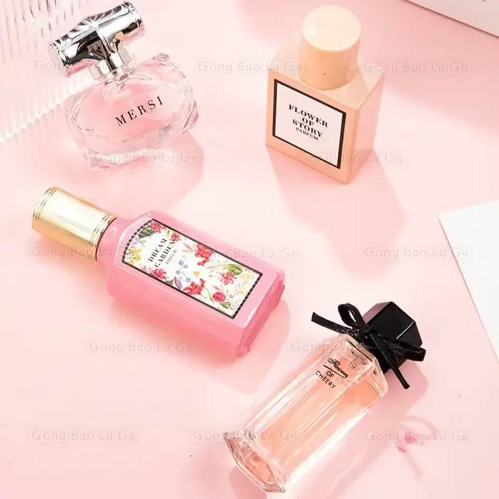 Coffret cadeau de parfum floral pour femme