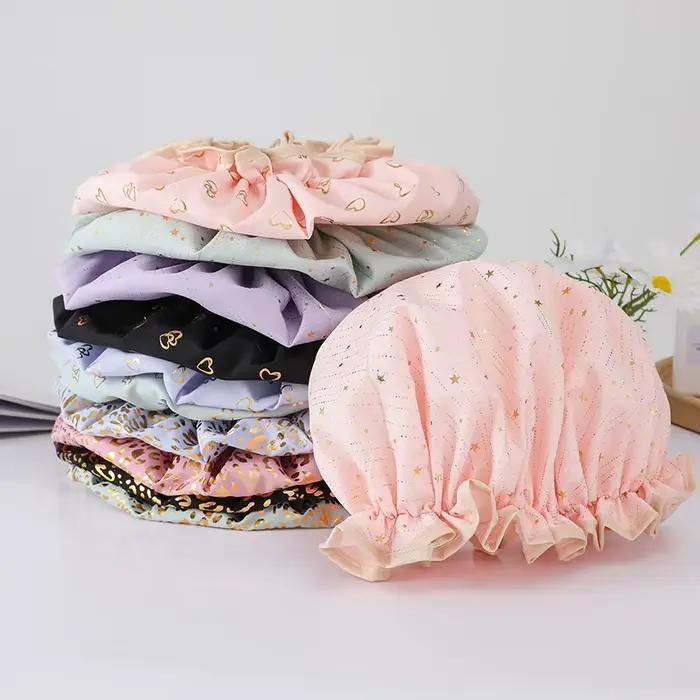 Chapeau de bain imperméable pour femmes