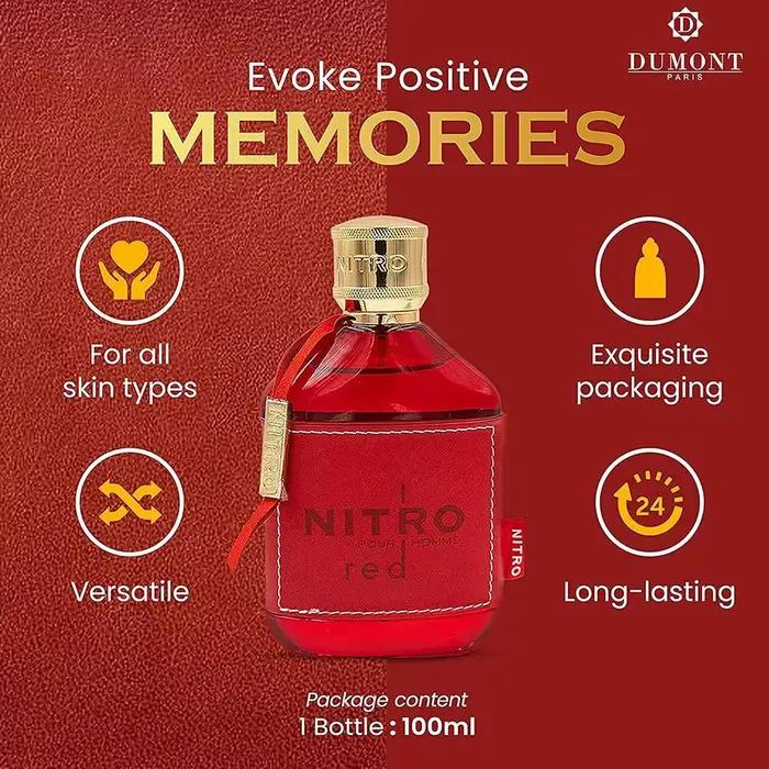 Nitro rouge Dumont EDP parfum homme