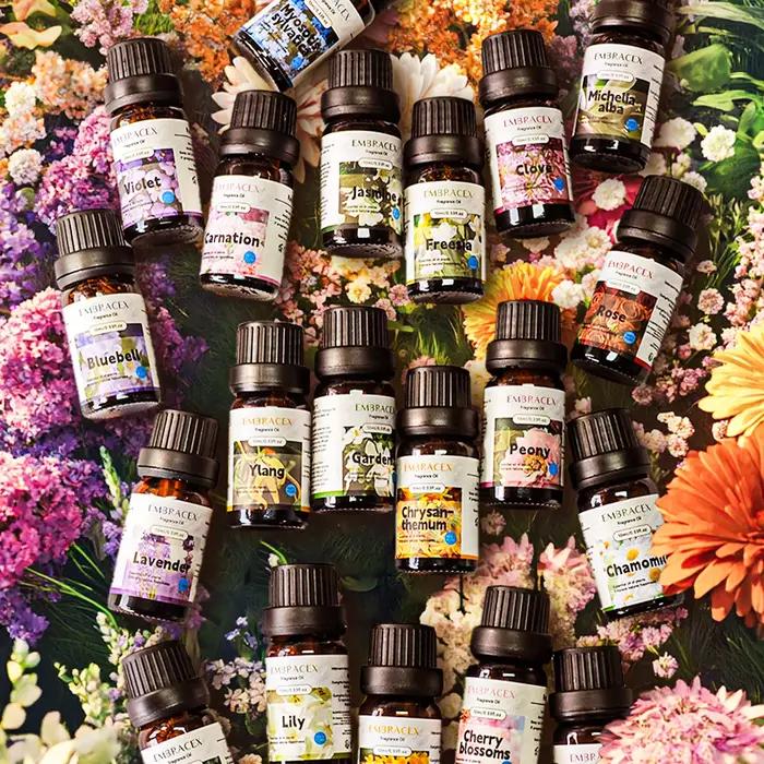21 modèles d'huiles essentielles florales