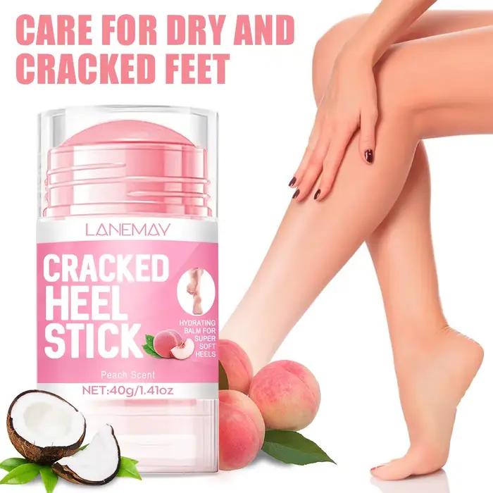 Baume hydratant nourrissant pour les pieds au pêche