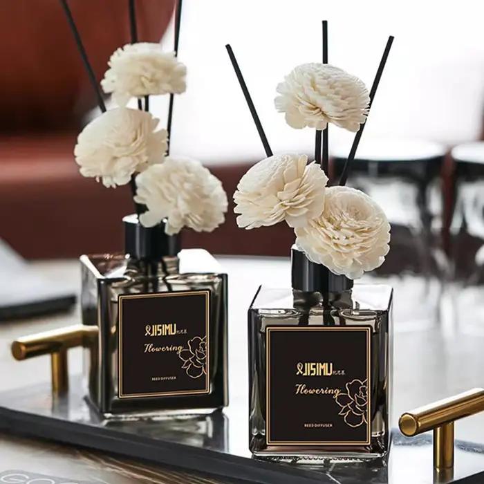 Diffuseur artisanal parfum floral sec pour toilettes