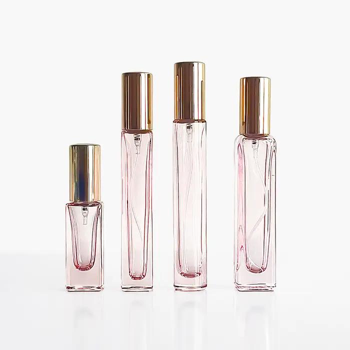 Flacon pulvérisateur de Parfum vide en verre, atomiseur de Parfum, bouteille cosmétique de voyage, flacons d'échantillon rechargeables, Mini haute qualité, 5/10/15ml