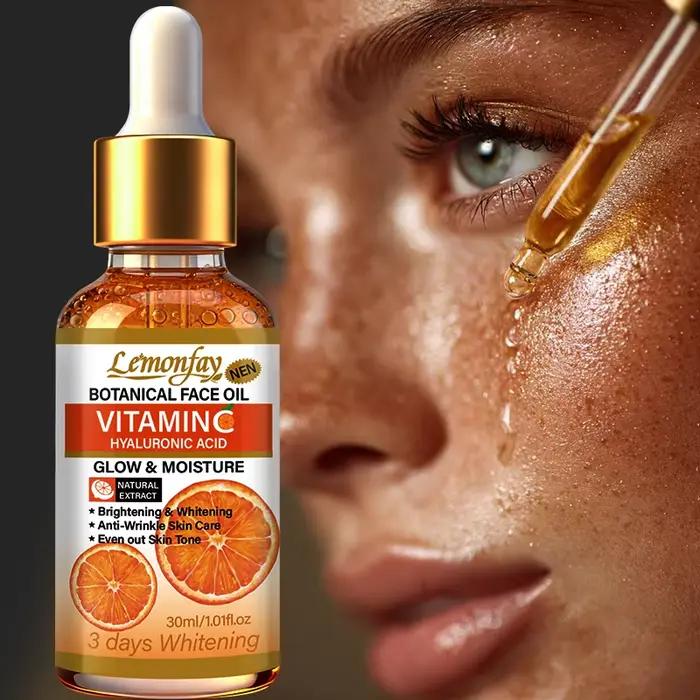 Huile pour le visage botanique à la vitamine C Lemonfay