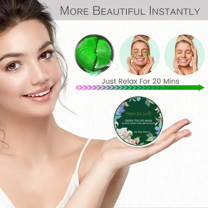 Masque pour les yeux au thé vert