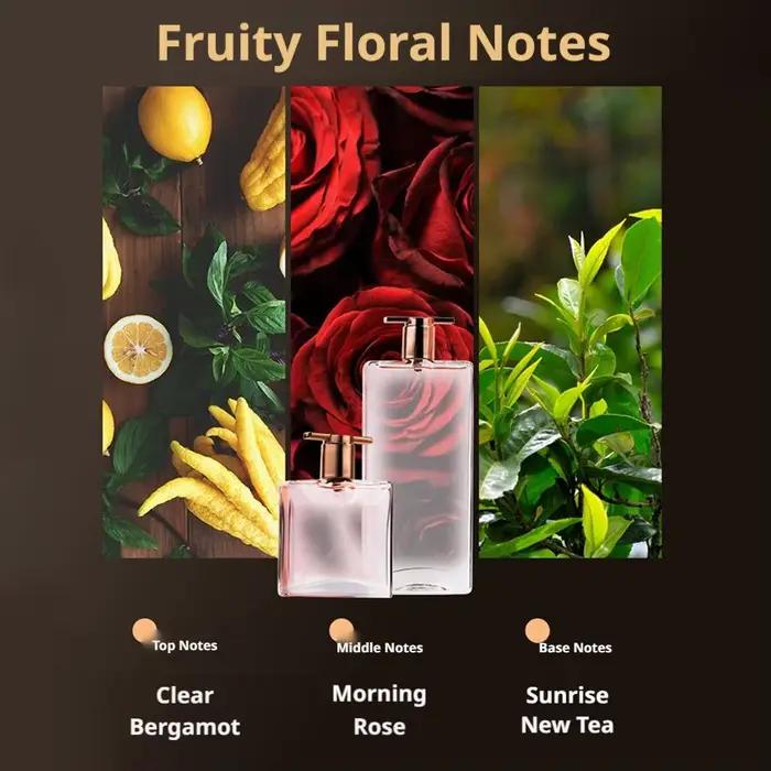 Eau de parfum florale pour femmes 50 ml