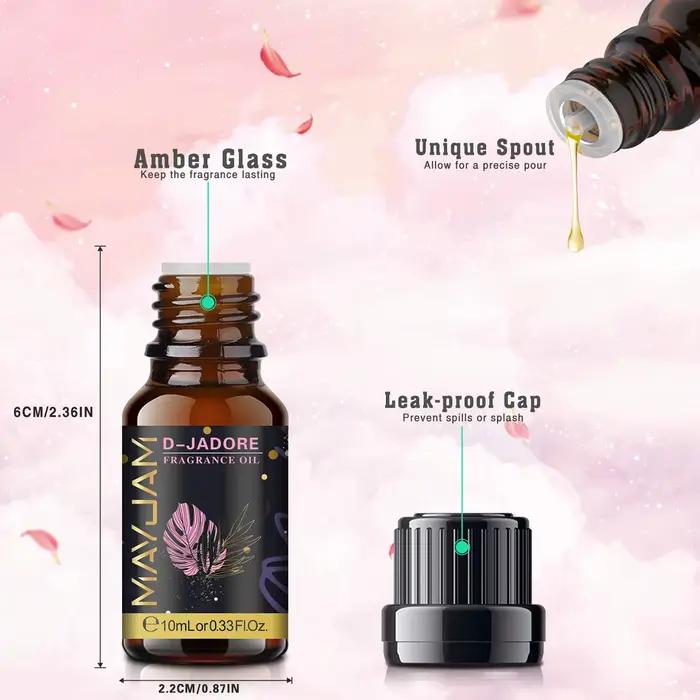 MAYJAM 10ml huile parfumée pour maison voiture diffuseur noix de coco vanille La Vie Est Belle ange orchidée noire