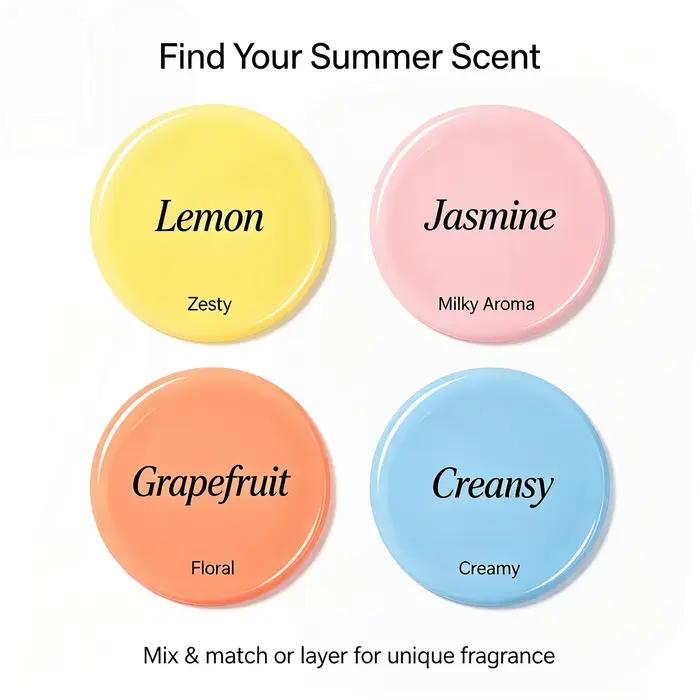 Coffret de baumes solides Sweet Summer – (Citron