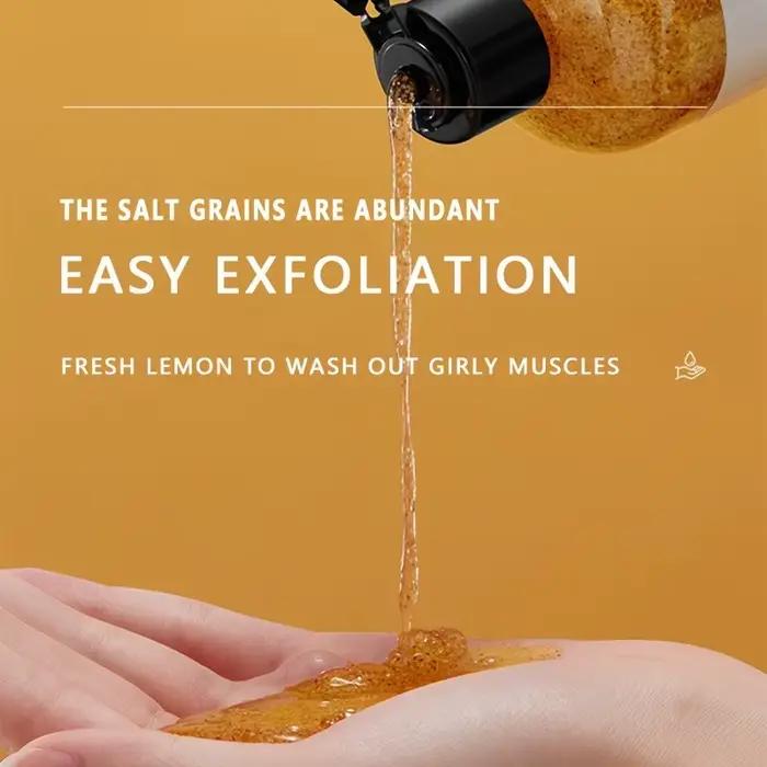 Gel douche exfoliant au citron 300 ml