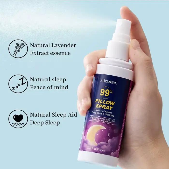 KORMESIC Spray de parfum de lavande rêve brume de sommeil profonde
