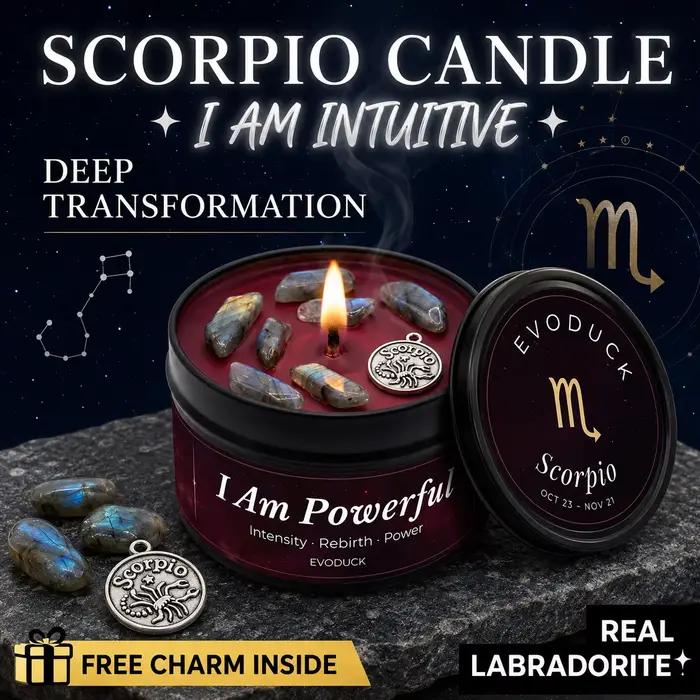 Bougie parfumée Zodiaque Scorpion