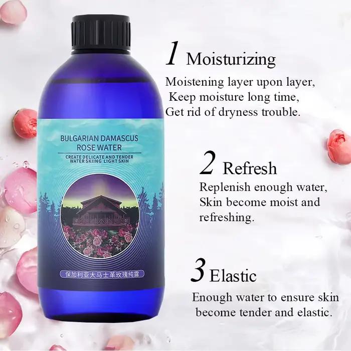 Hydrolat de rose pour tonifier la peau