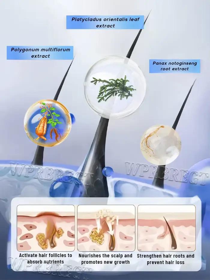 Spray à l'eau pour cheveux