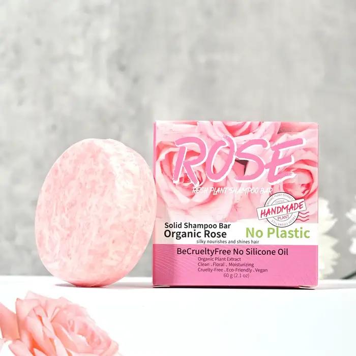 Savon shampoing rose rose